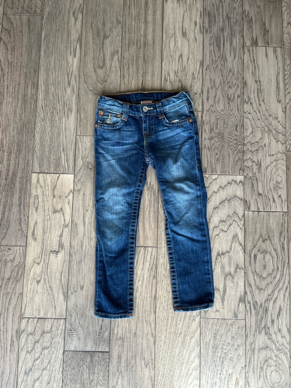 True Religion Kids Dark Blue Denim Jeans size 5